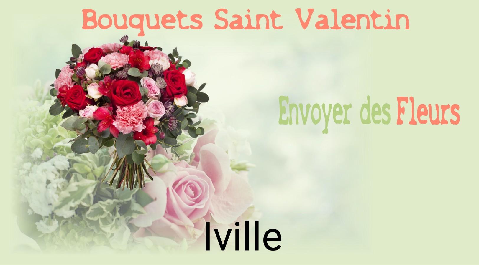 Roses de Saint-Valentin livrées à Iville